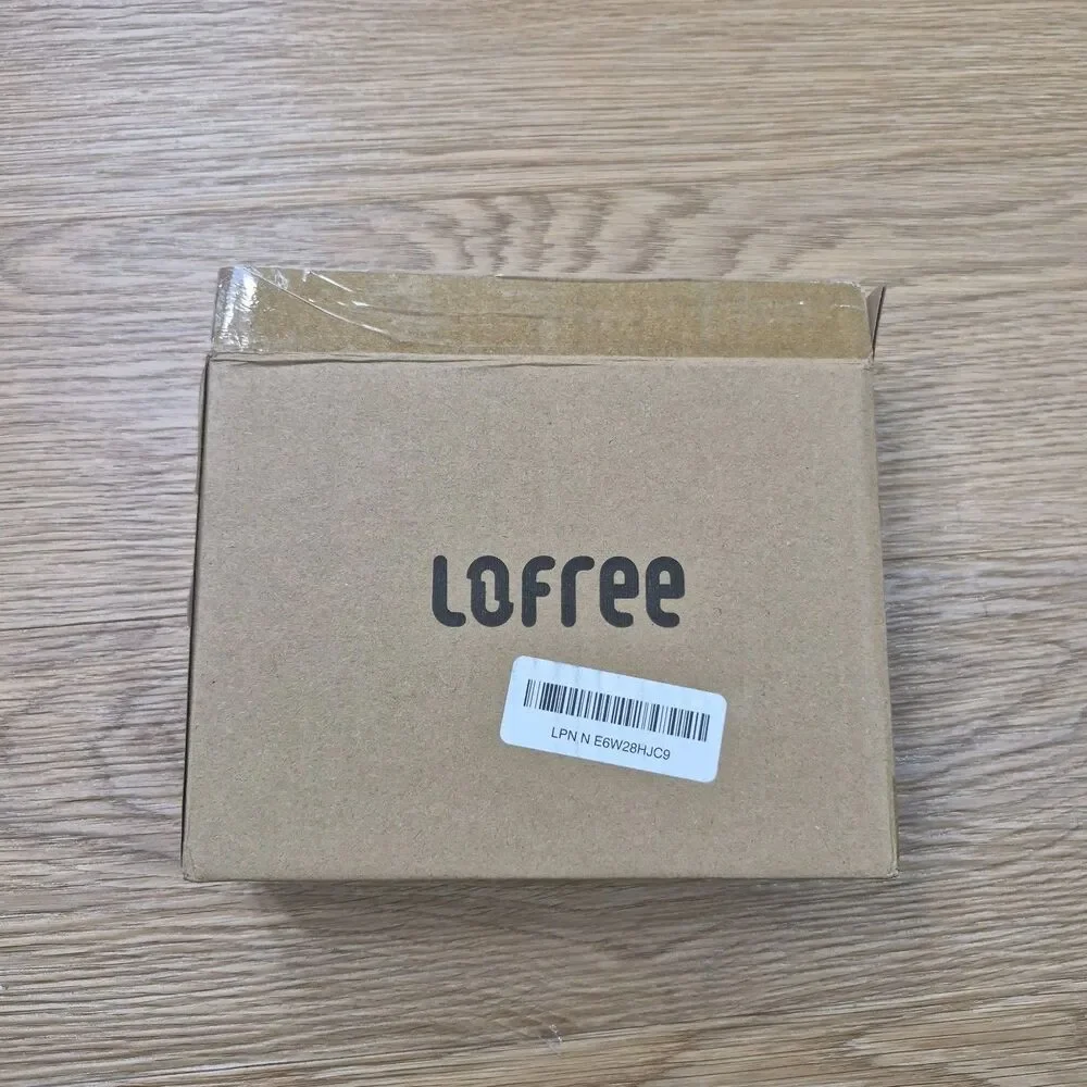 LOFREE Wavy Chips Dual-Mode Wireless Mouse Milk Tea New In Box